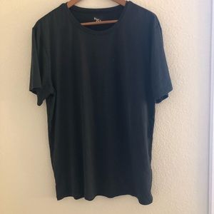 Plain black T-shirt